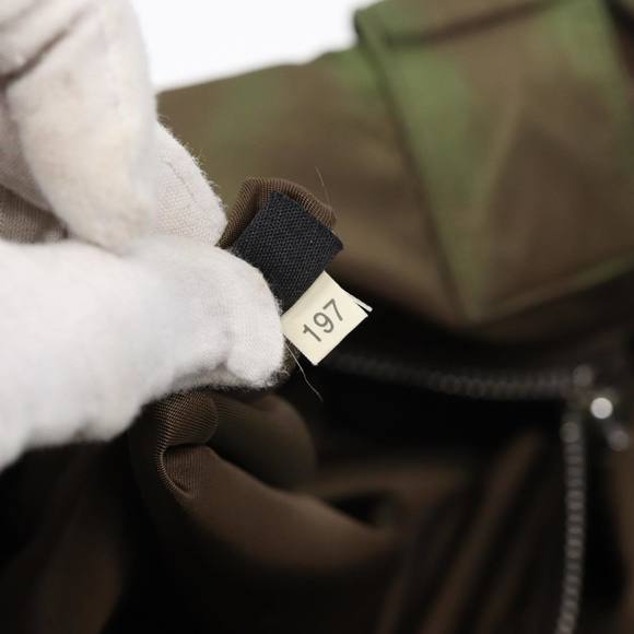 PRADA Tote Bag Nylon Khaki Auth bs16354 - Picture 12 of 16